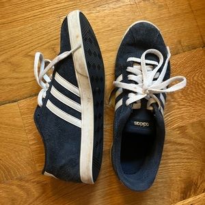 Muted Navy Adidas Sneakers Women’s size 9.